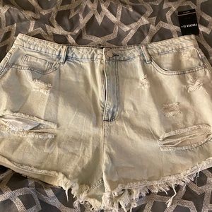 BRAND NEW Plus Denim Shorts